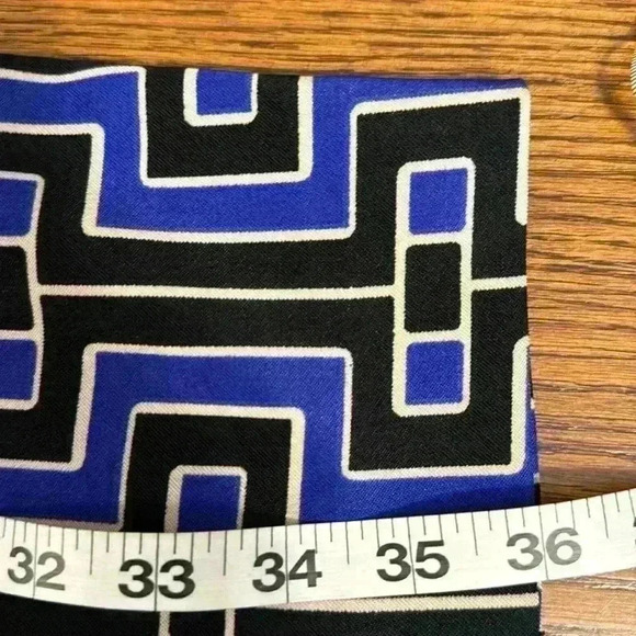 🌈 6/$60, Michael Kors, Mini Dress, Prpl/Blk/Crm, 10 - Picture 7 of 7